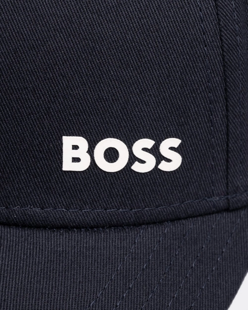 Hugo Boss Mens Cotton-Twill Cap with Printed Logo